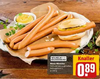 REWE Wilhelm brandenburg wiener würstchen Angebot