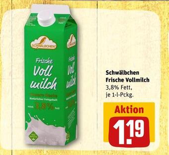 REWE Schwälbchen frische vollmilch Angebot