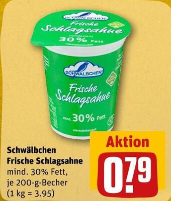 REWE Schwälbchen frische schlagsahne Angebot