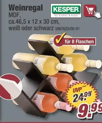 Poco Kesper weinregal Angebot