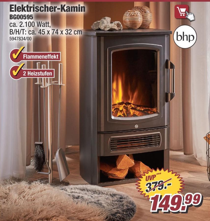 Bhp elektrischer-kamin Angebot bei Poco
