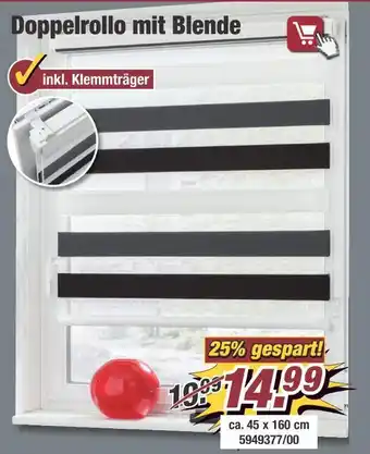 Poco Doppelrollo mit blende Angebot
