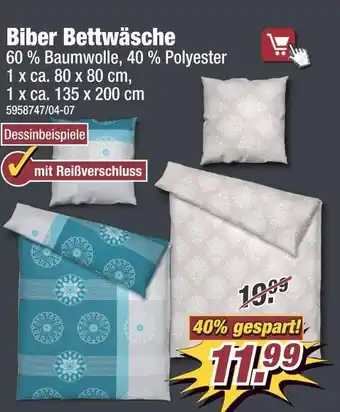 Poco Biber bettwäsche Angebot