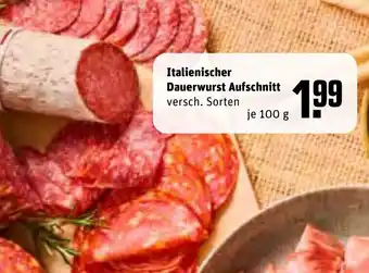 REWE Italienischer Dauerwurst Aufschnitt 100 g Angebot