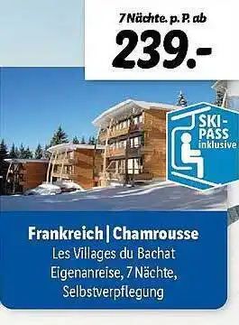 Lidl Reisen Frankreich chamrousse Angebot