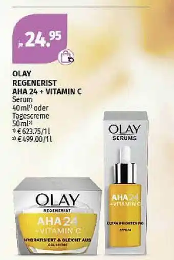 Müller Olay regenerist aha 24 + vitamin c Angebot