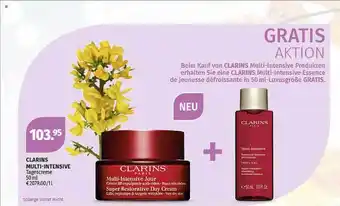 Müller Clarins multi-intensive Angebot