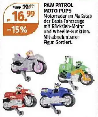 Müller Paw patrol moto pups Angebot