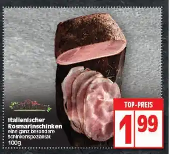 Elli Markt Italienischer Rosmarinschinken 100g Angebot