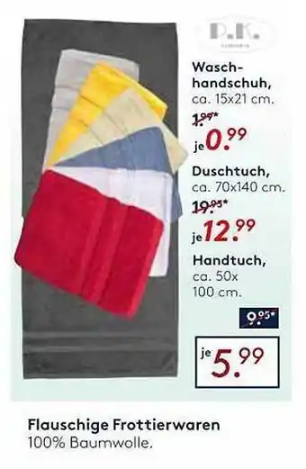 Möbel Rieger Flauschige frottierwaren Angebot