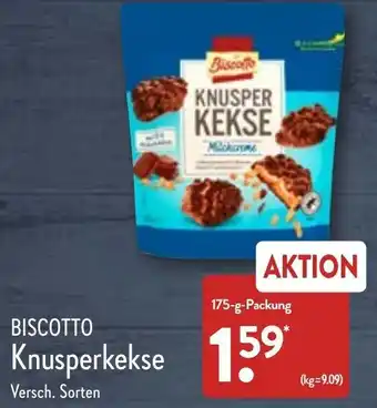 Aldi Nord Biscotto Knusperkekse 175 g Packung Angebot