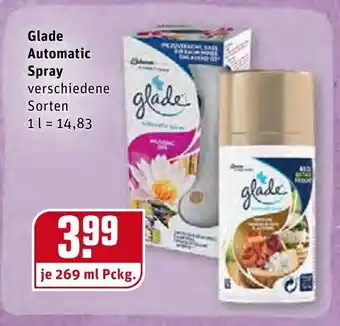 REWE Glade Automatic Spray 269ml Angebot