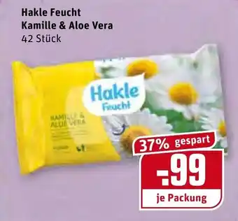 REWE Hakle Feucht Kamille & Aloe Vera Angebot