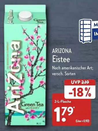 Aldi Nord Arizona Eistee 2 L Flasche Angebot