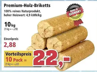 Thomas Philipps Premium Holz Briketts Angebot