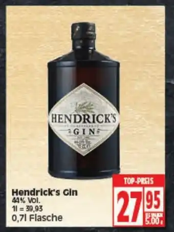 Elli Markt Hendrick's Gin 0,7L Angebot