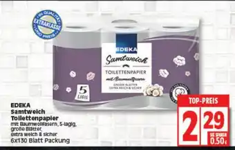 Elli Markt Edeka Samtweich Toilettenpapier Angebot