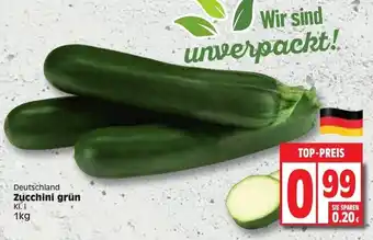 Edeka Zucchini grün 1kg Angebot