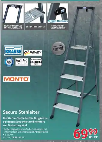 Selgros Securo Stehleiter Angebot