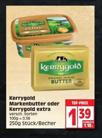 Edeka Kerrygold Markenbutter oder Kerrygold extra 250g Angebot