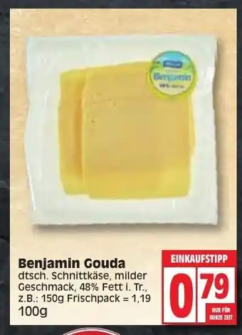 Edeka Benjamin Gouda 100g Angebot