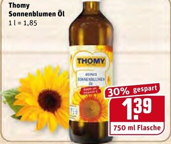 REWE Thomy Sonnenblumen öl 750ml Angebot