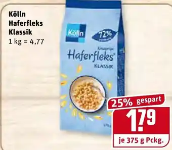 REWE Kölln Haferfleks Klassik 375g Angebot