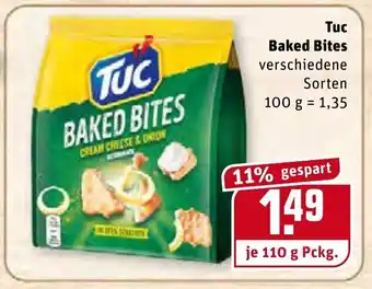 REWE Tuc Baked Bites 110g Angebot