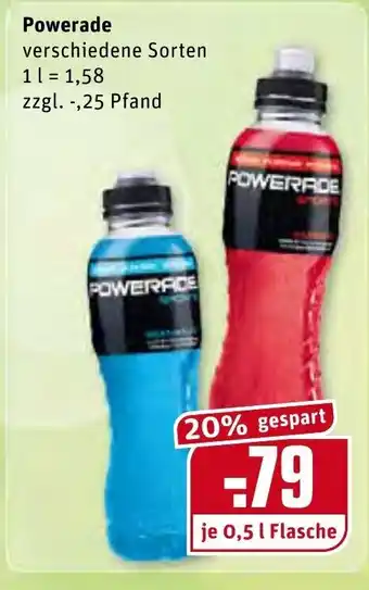 REWE Powerade 0,5L Angebot