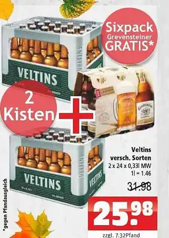 Getränkehaus Veltins Angebot