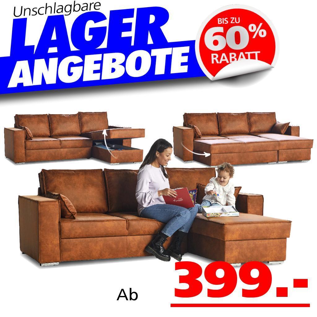 Seats and sofas vince ecksofa Angebot bei Seats and Sofas