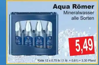 Getränke Göbel Aqua römer Angebot