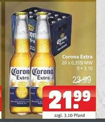 Getränkehaus Corona extra Angebot