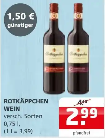 Getränke Quelle Rotkäppchen Wein 0,75 L Angebot