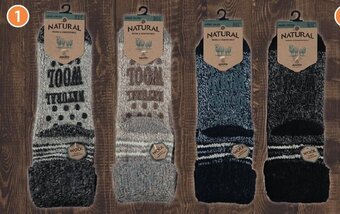 Famila Nord Ost Damen und Herren Homesocks Angebot