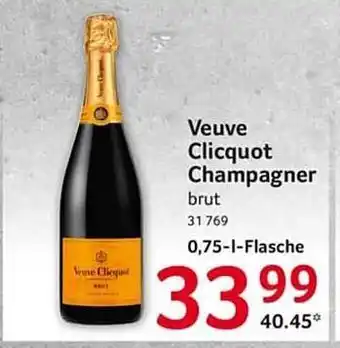 Selgros Veuve clicquot champagner Angebot