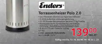 Selgros Enders terrassenheizer polo 2.0 Angebot