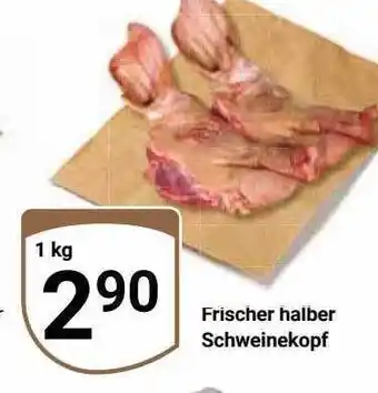 Globus Frischer halber schweinekopf Angebot