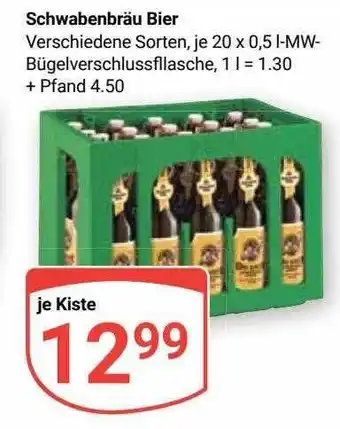 Globus Schwabenbräu bier Angebot