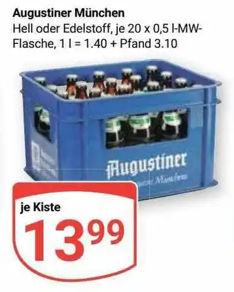 Globus Augustiner münchen Angebot