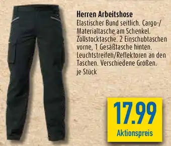 diska Herren Arbeitshose Angebot