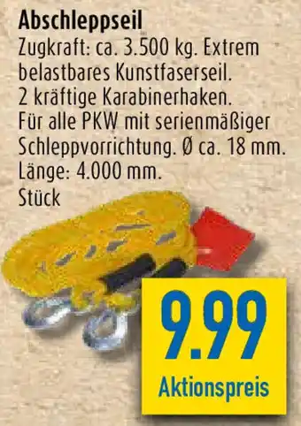 diska Abschleppseil Angebot