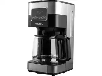 MediaMarkt Koenic kcm 91021 kaffeemaschine edelstahl/schwarz Angebot