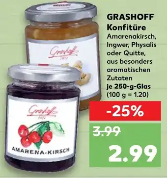 Kaufland Grashoff Konfitüre 250g Angebot