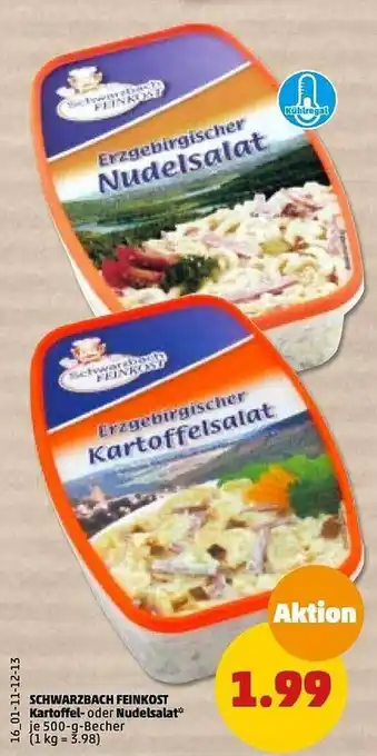 PENNY Schwarzbach feinkost kartoffel- oder nudelsalat Angebot