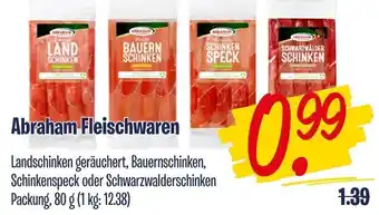 2Brüder Abraham Fleischwaren 80 g Packung Angebot