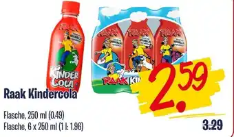 2Brüder Raak Kindercola 250 ml Flasche Angebot