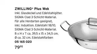 Tchibo Zwilling plus wok Angebot