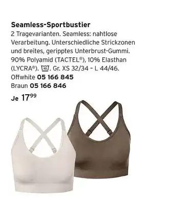 Tchibo Seamless-sportbustier Angebot