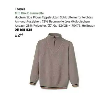 Tchibo Troyer mit bio-baumwolle Angebot